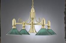 Hi-Lite MFG Co. H-5224-D-22-CLR RIB - 5-LIGHT CHANDELIER